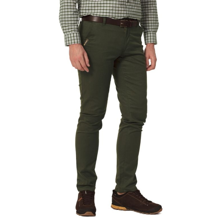 Spodnie męskie Tagart Trevor w zielonym kolorze